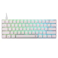 White Shark WS GK-004223W/BL-HU Shinobi-2 kompakt 61 62 magyar kiosztás mechanikus kék RGB USB-C 1,8 m