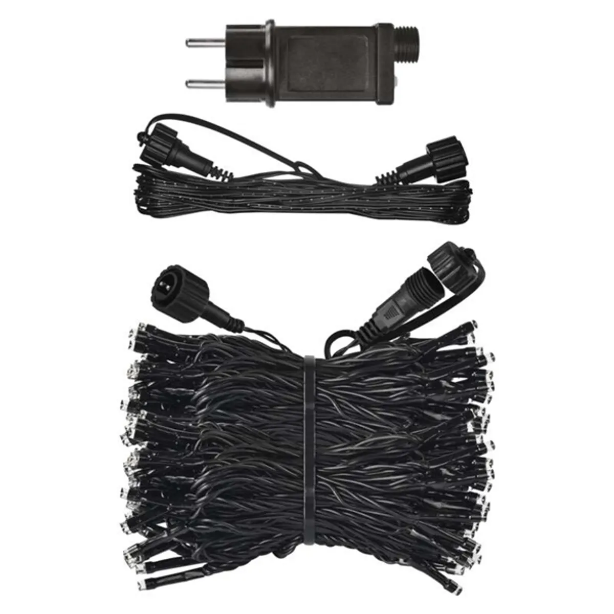EMOS D1AC01 LED fényfüzér 10 m, 100 LED, IP44, hideg fehér #2