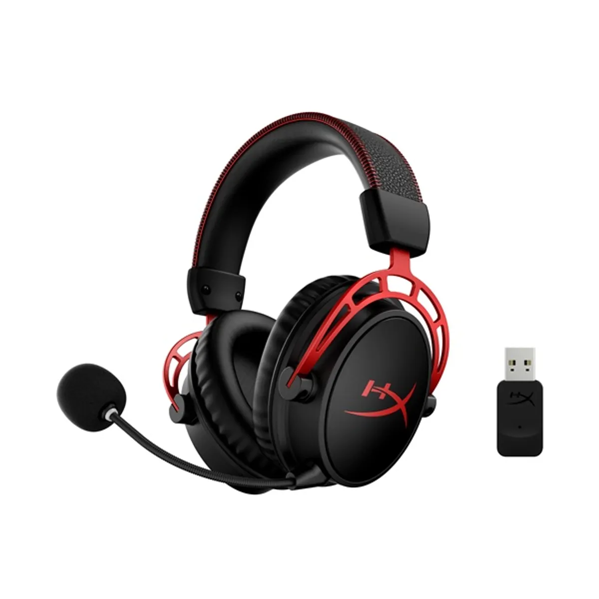 HEWLETT PACKARD 4P5D4AA HyperX Cloud Alpha Wireless fekete 50 mm 60 ohm vezeték nélküli USB üzemidő 300 óra zajcsökkentős mikrofon #2