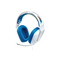 LOGITECH 981-001018 G335 Fehér-kék 3,5 mm 2.0 fejhallgató PC PS Xbox Switch mobil kompatibilis