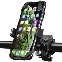 Trizand 14207 univerzális motoros biciklis telefontartó alumínium fekete szélesség 900 mm