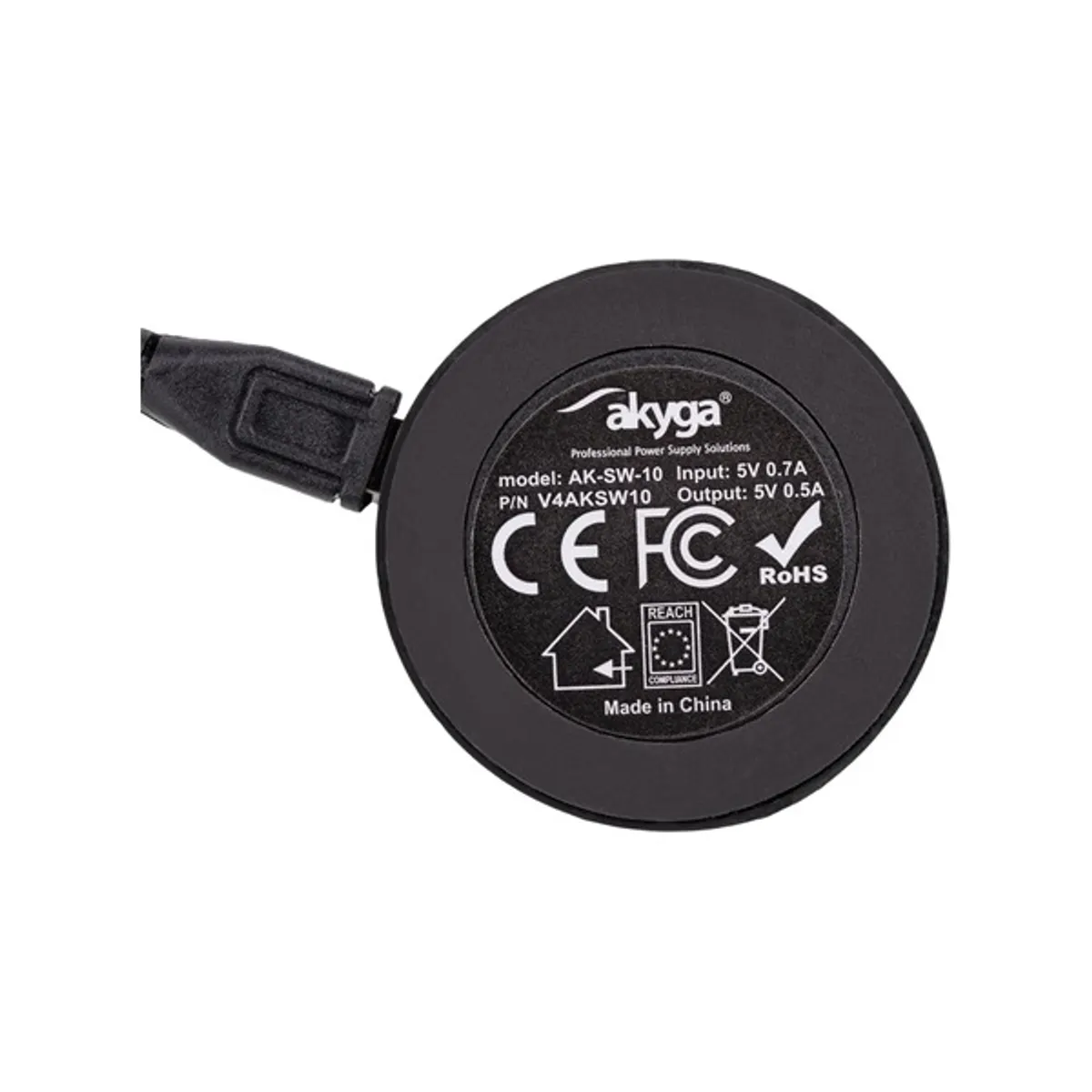 AKYGA AK-SW-10 Hálózati adapter 1m Eszköz kompatibilitás Galaxy Watch Márka kompatibilitás Samsung #3