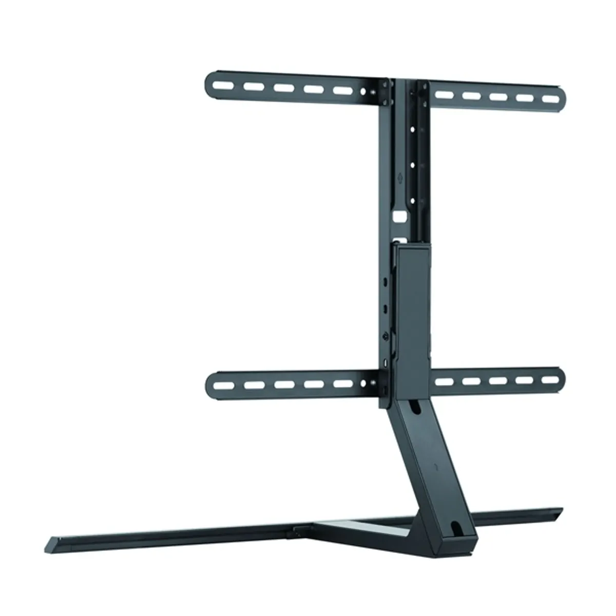 Stansson WM-3775 asztali TV állvány acél-alumínium fekete szürke 40 kg 37"-75" VESA 200x200-600x400 billenthető kábelkezelés #3