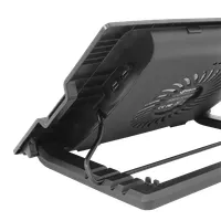 SBOX CP-12 Notebook hűtőpad 17,3" usb hub 1 ventilátor 800-1200 RPM fekete #4