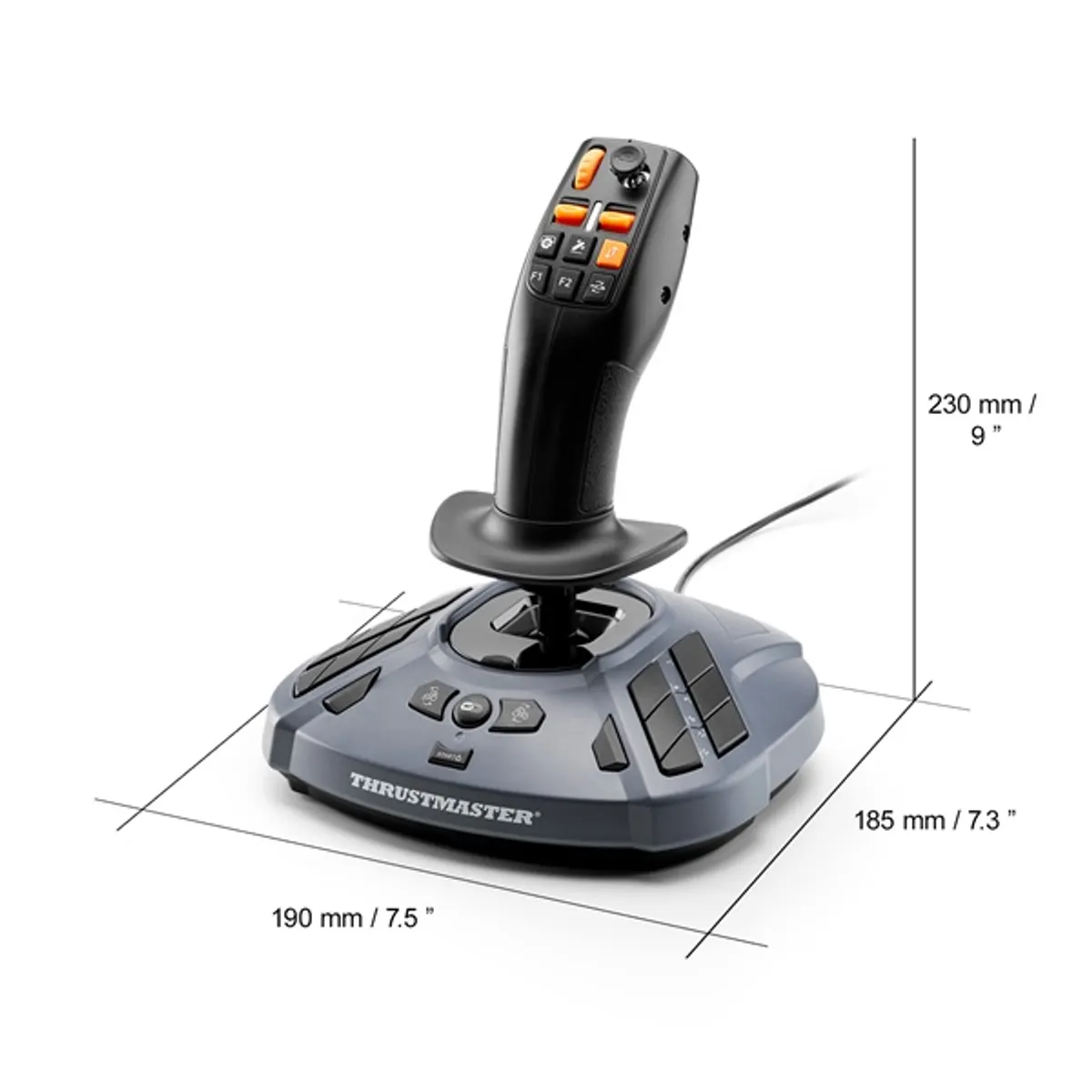 THRUSTMASTER 4460279 SimTask FarmStick Szürke Vezetékes PC 18 gombos #4