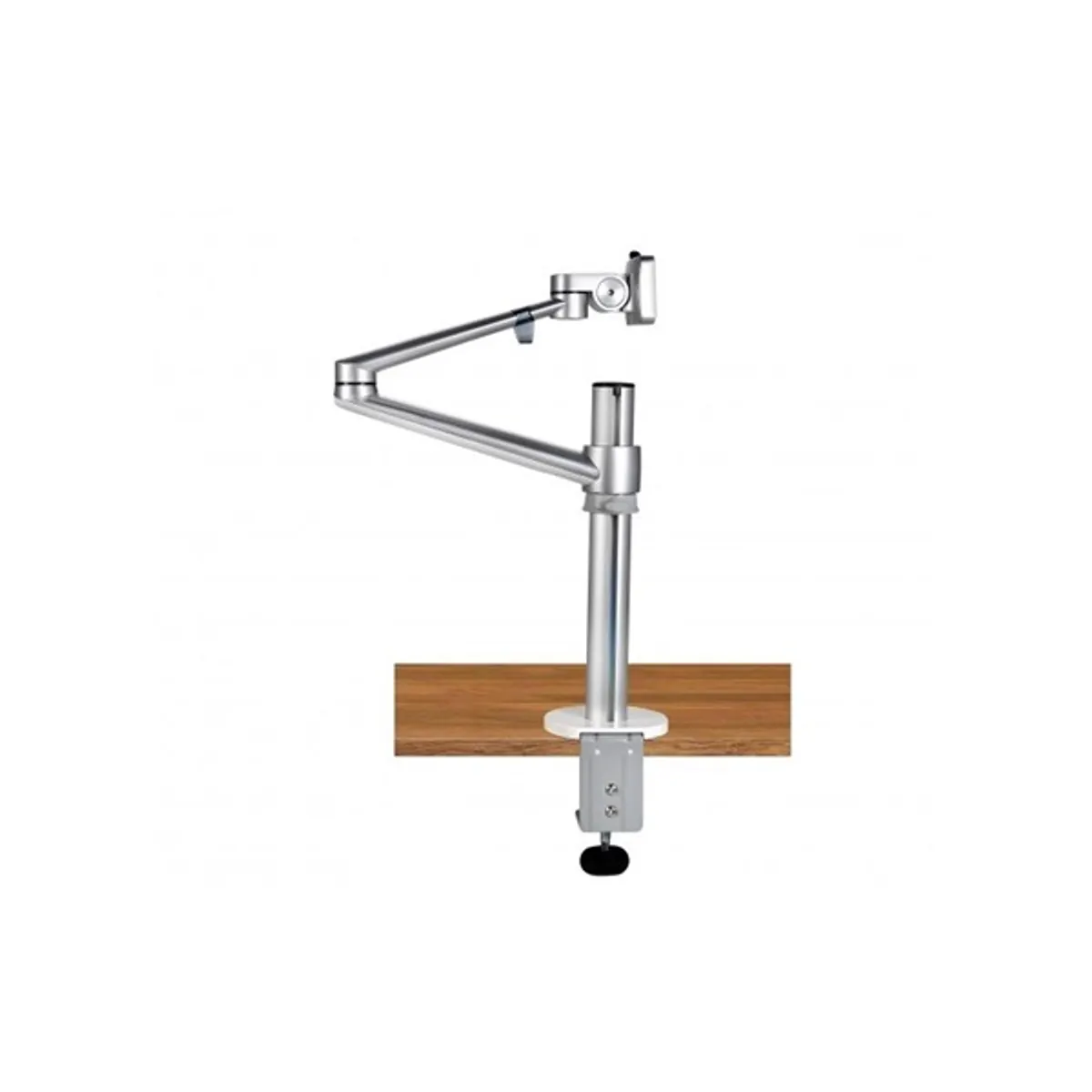 SPIRE CG-UGOL-1S asztali monitor tartó Alumínium Ezüst 9 kg 27" forgatható 360 billenthető 180 Magasság max 410 mm min 80 mm VESA 75x75;100x100 1 db #4