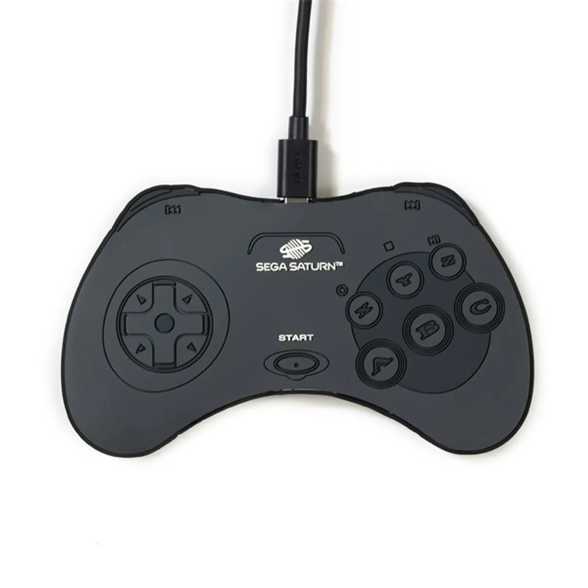 Numskull NS2803 SEGA Saturn kontroller töltőpad fekete 10W vezeték nélküli okostelefon-kompatibilis #1