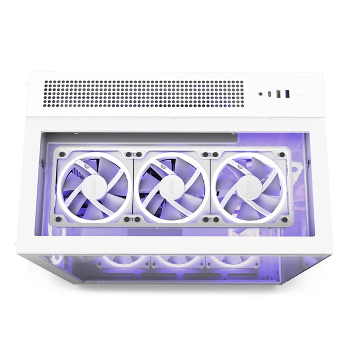 NZXT CM-H91EW-01 H9 Elite edzett üveg fehér ATX 10 ventilátorhely USB 3.0 fejhallgató csatlakozó 2x3,5" belső hely 6x2,5" belső hely #2