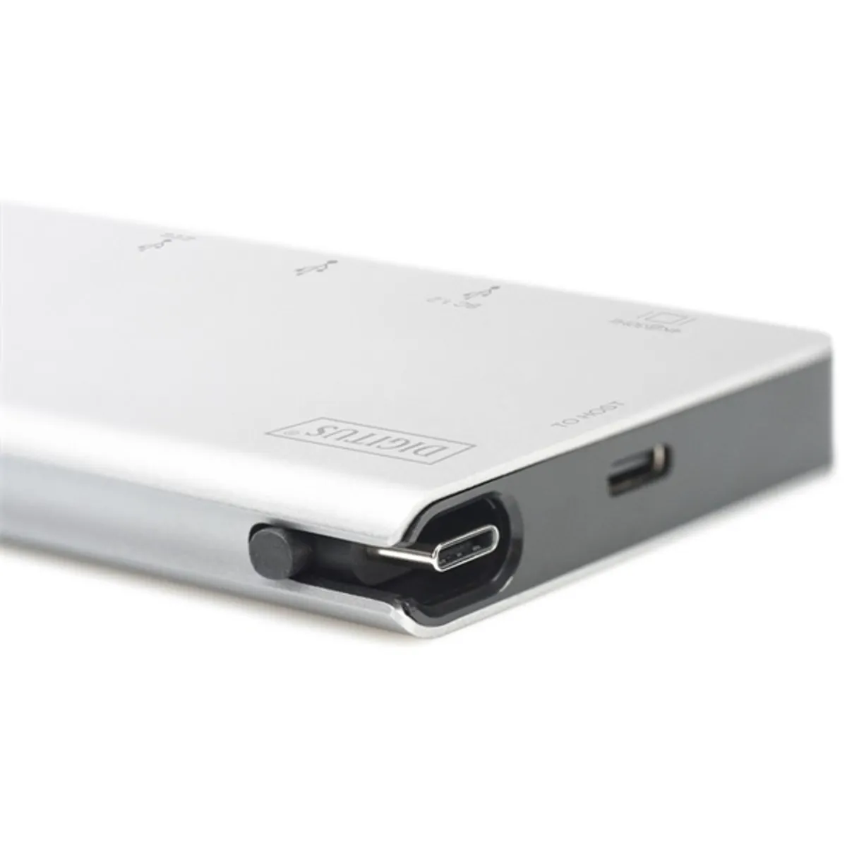 DIGITUS DA-70867 USB-C 6 portos utazó dokkoló HDMI 1x USB-C 2x USB-A Micro SD SD #2