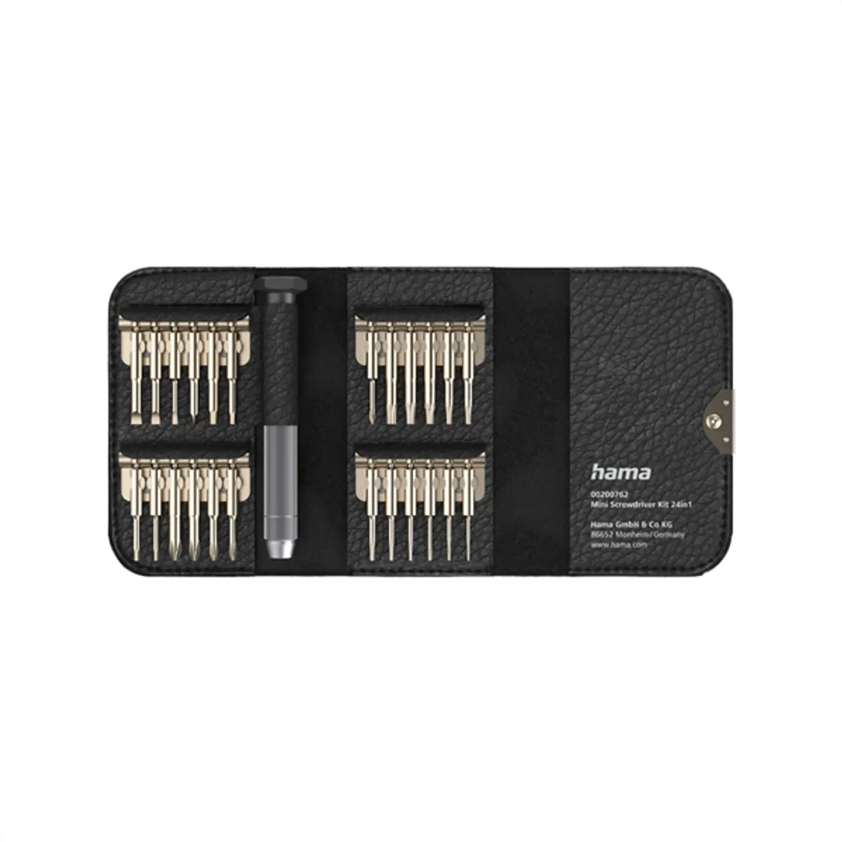Hama 00200762 csavarhúzó készlet 24 db-os mini tokban #1