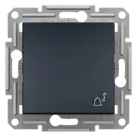 Schneider EPH0800171 Asfora Egypólusú nyomó rugós bekötés antracit IP20 10A 71x71x42