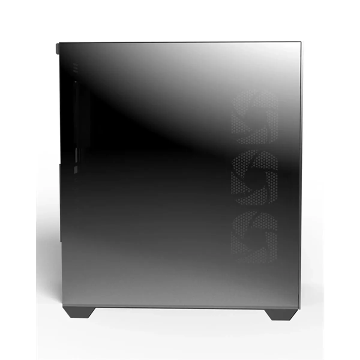 RAIDMAX I800CBF i800 Chrome fekete ATX USB 3.0 4x beépített ventilátor edzett üveg #8