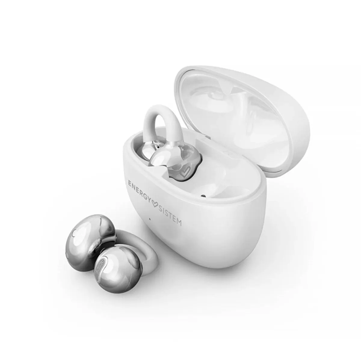 Energy Sistem EN 459667 ChicPods True Wireless fülhallgató fehér, 12 mm, Bluetooth 5.x, IPX4, zajszűrés, 5 óra, tok 400 mAh, USB-C #1