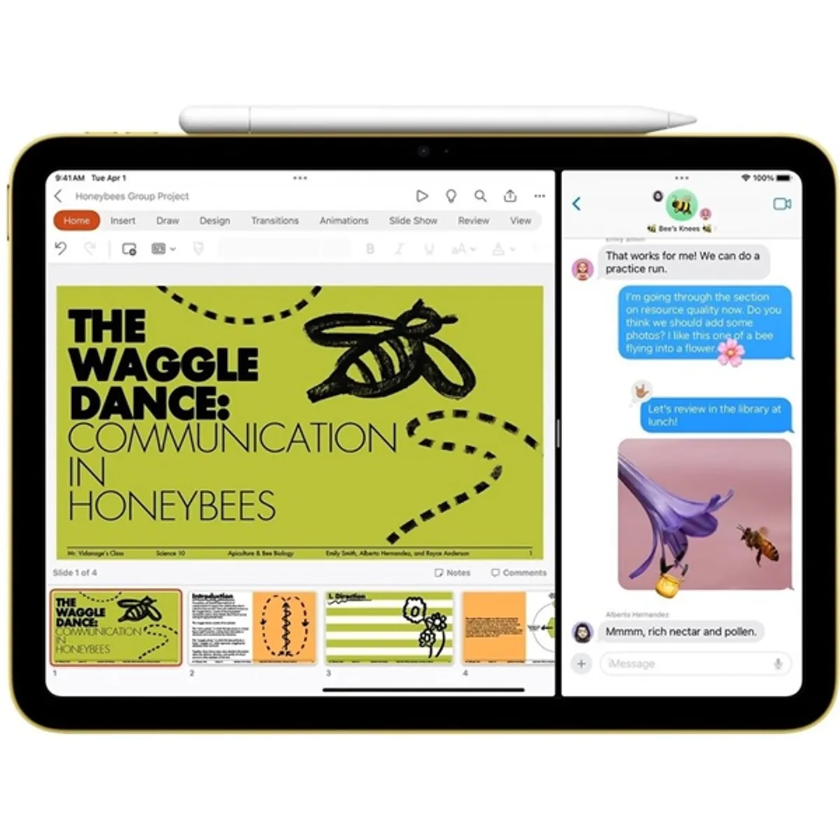 Apple MD4D4HC/A iPad 11" A16 Wi-Fi 128GB sárga #6
