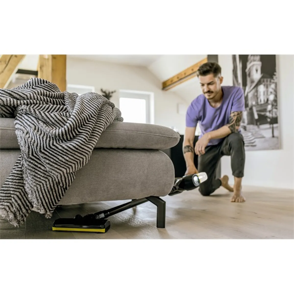 Kärcher 1.198-630.0 VC 4 Cordless myHome akkumulátoros álló porszívó 30 perc üzemidő 650 ml 21,6 V #5