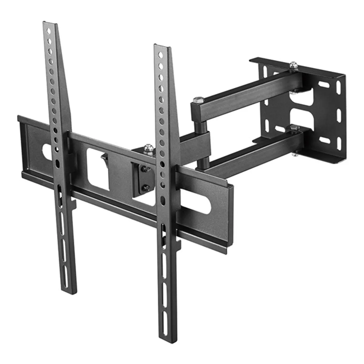 STELL 35057198 SHO 4600 Fali konzol 32"-55" VESA 75x75-400x400 1 db Kihúzható Forgatható Döntés 18° Kábelrendező Acél Fekete #3