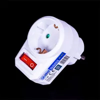 IRIS ELECTRIC IEA-1W-K kapcsolható fali aljzat 1x16A 250V 3500W műanyag fehér gyermekvédelemmel #2