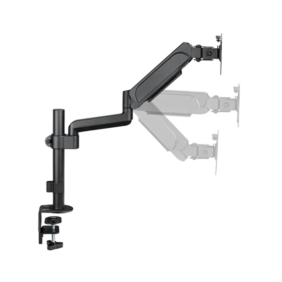 Stell 45026263 monitortartó kar 9 kg 17-32" VESA 75x75;100x100 forgatható billenthető kábelrendező 1 db #5