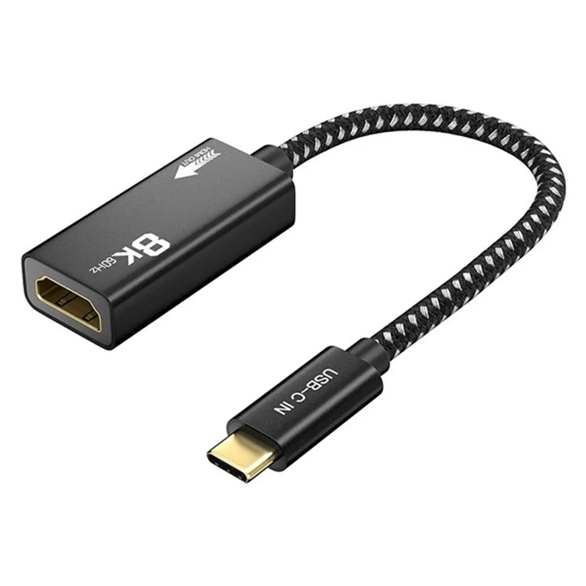 AVAX AD901 PRIME type-c hdmi 2.1 8k60hz fekete adapter #3