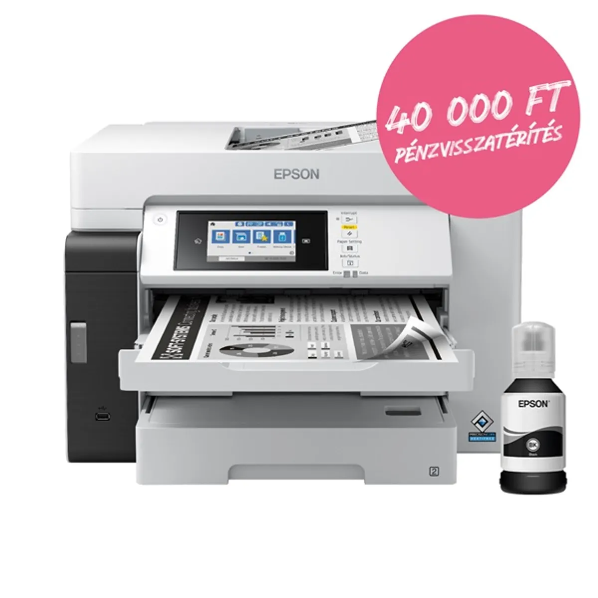 EPSON C11CJ41406 M15180 monokróm tintasugaras multifunkciós A3 4800x1200dpi Wi-Fi #1