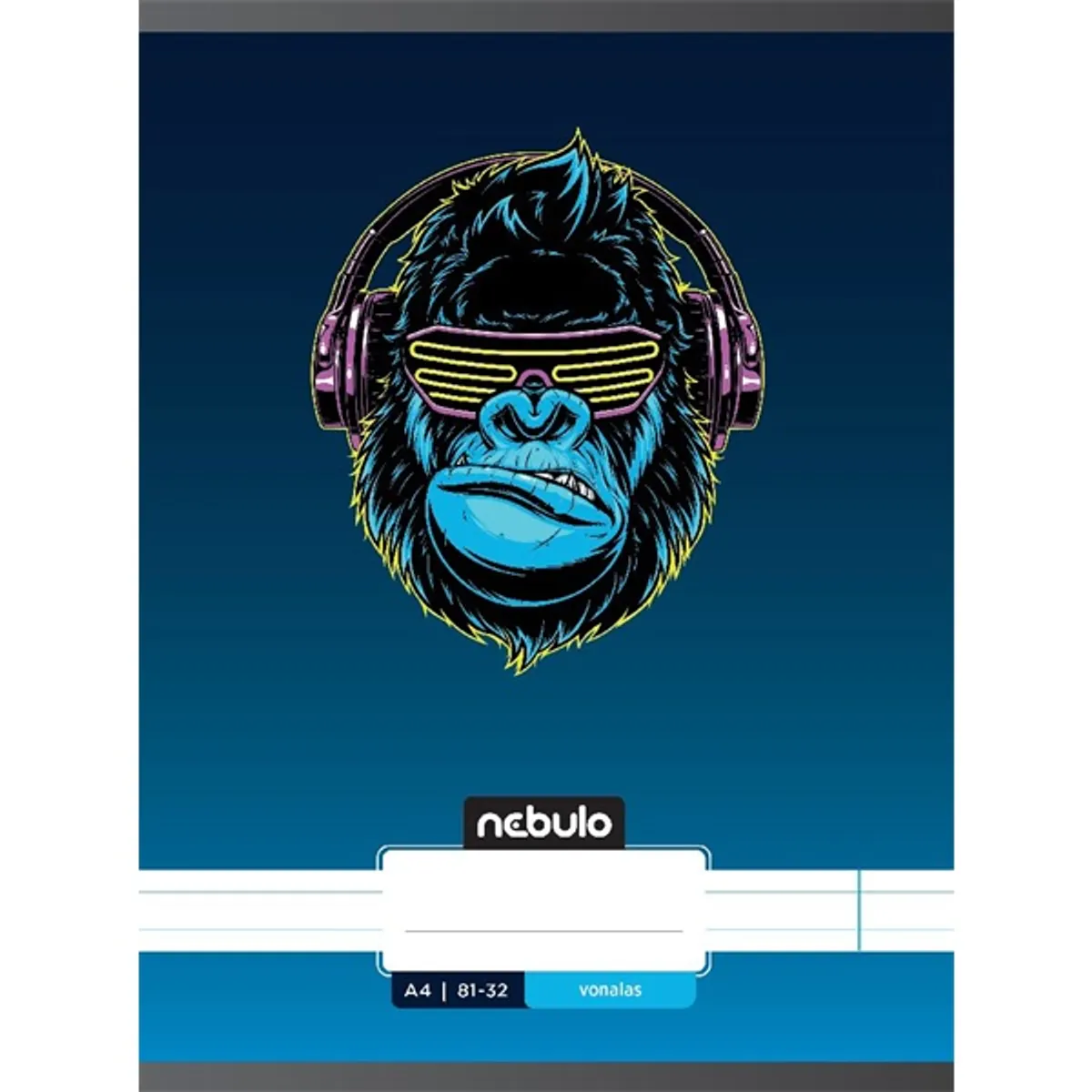 Nebulo VO-XM-A4 Xtreme 32-lapos Sima tűzött füzet #8