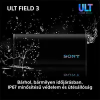 Sony SRSULT30H.CE7 ULT FIELD 3 IP67 víz- és porálló 24 óra üzemidő USB Type-C #9
