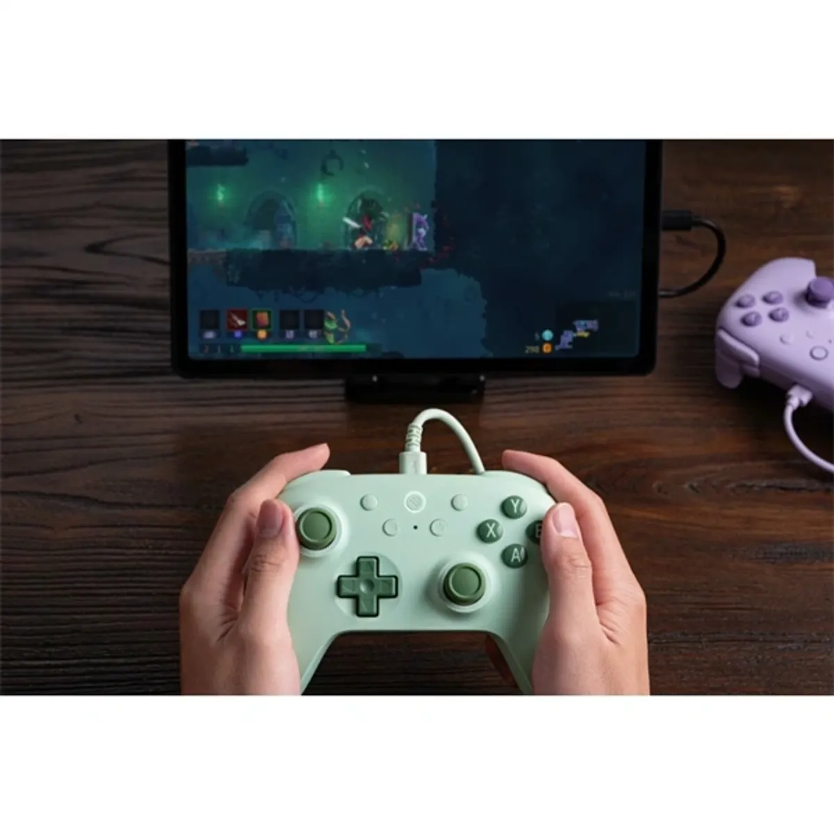 8BITDO RET00474 Ultimate 2C Wired Kontroller Hall-Effect 1000Hz Windows Android kompatibilis #5
