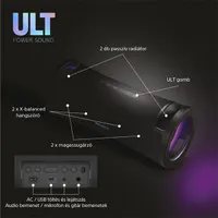 Sony SRSULT70B.EU8 ULT FIELD 7 IP67 hordozható Bluetooth hangszóró #8