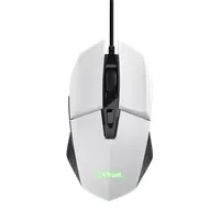 Trust 25066 GXT109W Felox fehér dpi 200-6400 6 gomb programozható rgb usb 2.0 vezetékes 150 cm #9
