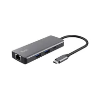 Trust 24968 Dalyx 6-in-1 USB-C Multi-Port Adapter HDMI LAN 4 USB portok #2