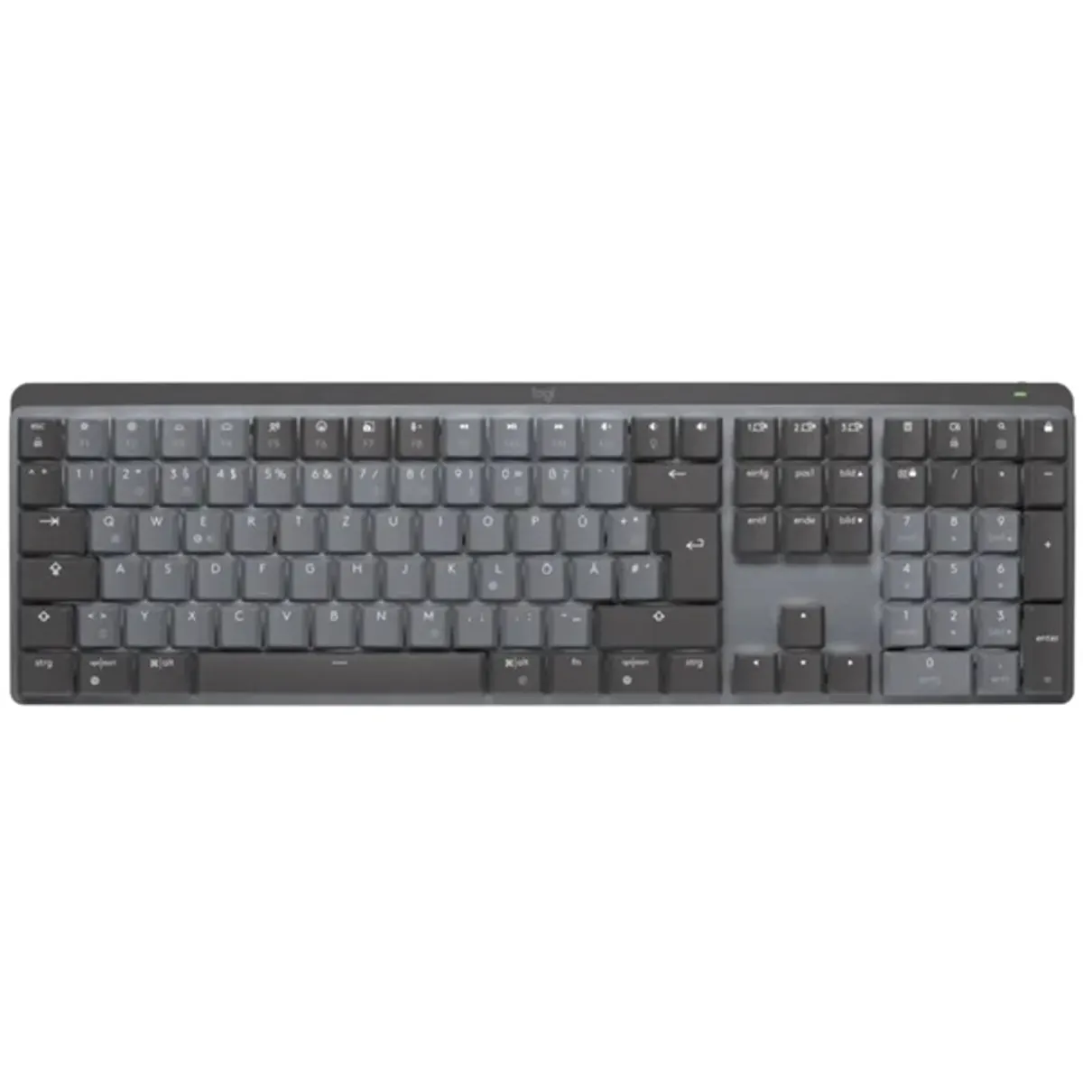 Logitech 920-010756 MX Mechanical Grafit Vezeték nélküli RF Bluetooth USB Mechanikus háttérvilágítás numerikus billentyűzet PC notebook #1