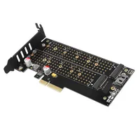 Axagon PCEM2-D 2-port M.2 NVMe és SATA PCIe adapter #6