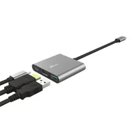 Trust 23772 Dalyx 3-in-1 USB-C Multiport Adapter HDMI USB-C PD USB-A #3