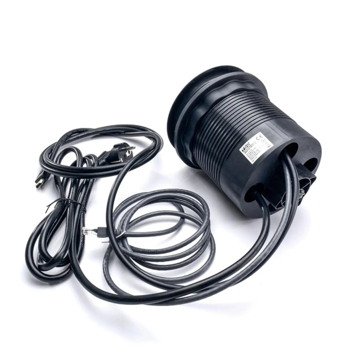 TOO PPS-101-4B rejtett hálózati elosztó 4x aljzat fekete 1.8 m USB HDMI RJ45 SCHUKO #5