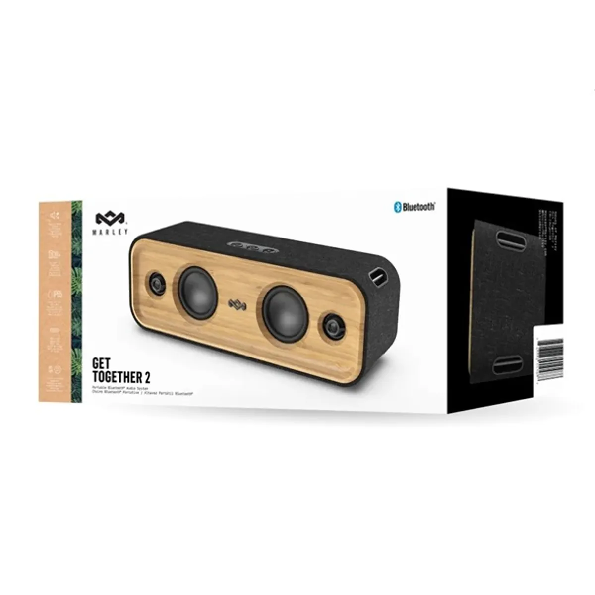 Marley EM-JA030-SB Get Together 2 Bluetooth hangszóró 20 W 30 m IP65 USB-C 5000mAh #4
