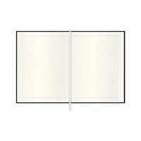 Kalendart 26C167N-004 Notesz A5 élfestett csontszínű tömbös jelzőszalaggal matt fóliával bevont #3
