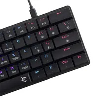 White Shark WS GK-006131-B/BR-US Nagamaki 61/62 alacsony profilú barna kapcsolók RGB USB-C US elrendezés 1,5 m #5