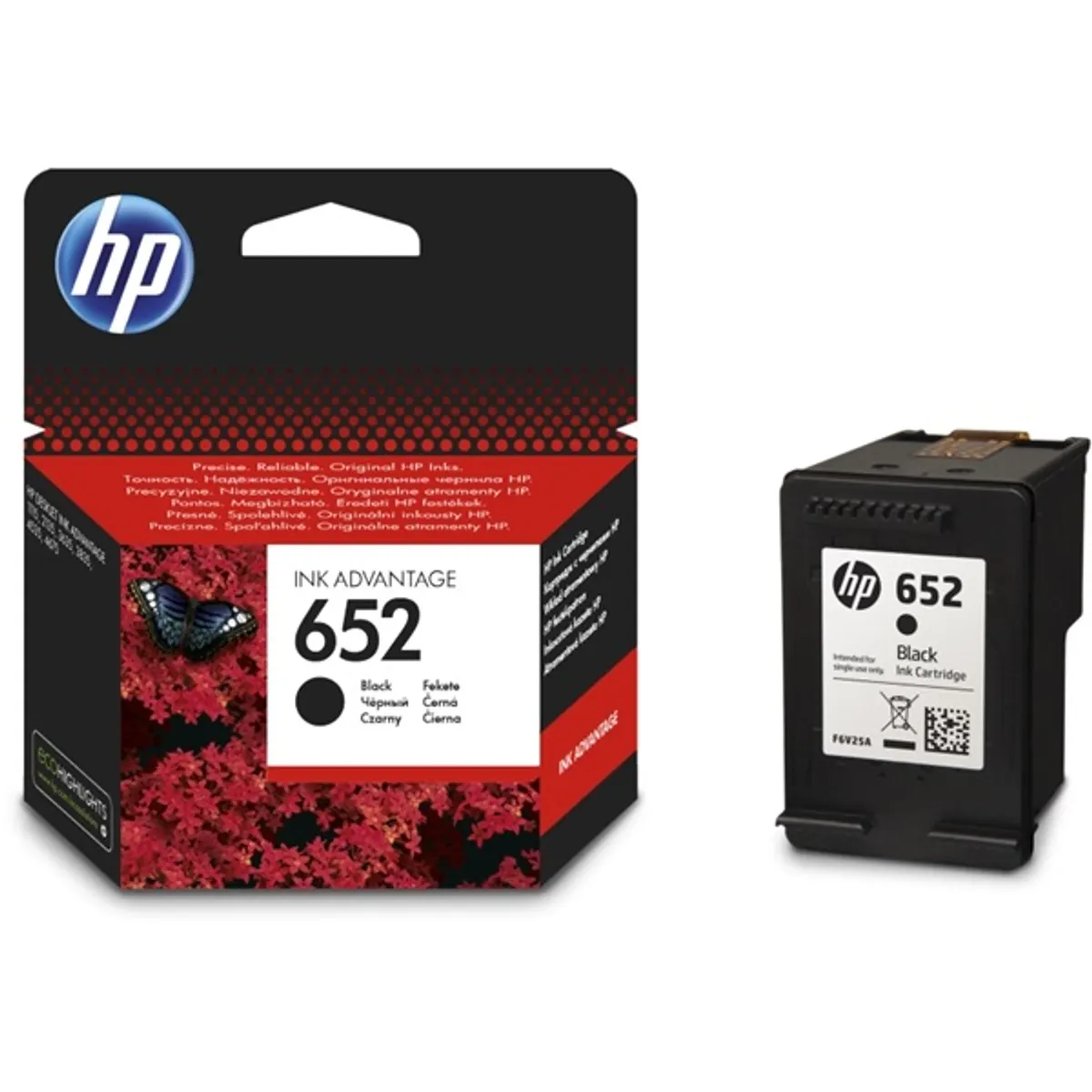 HEWLETT PACKARD F6V25AE tintapatron fekete #2
