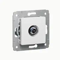 Legrand 773678 Cariva fehér tv aljzat végzáró 1,5dB