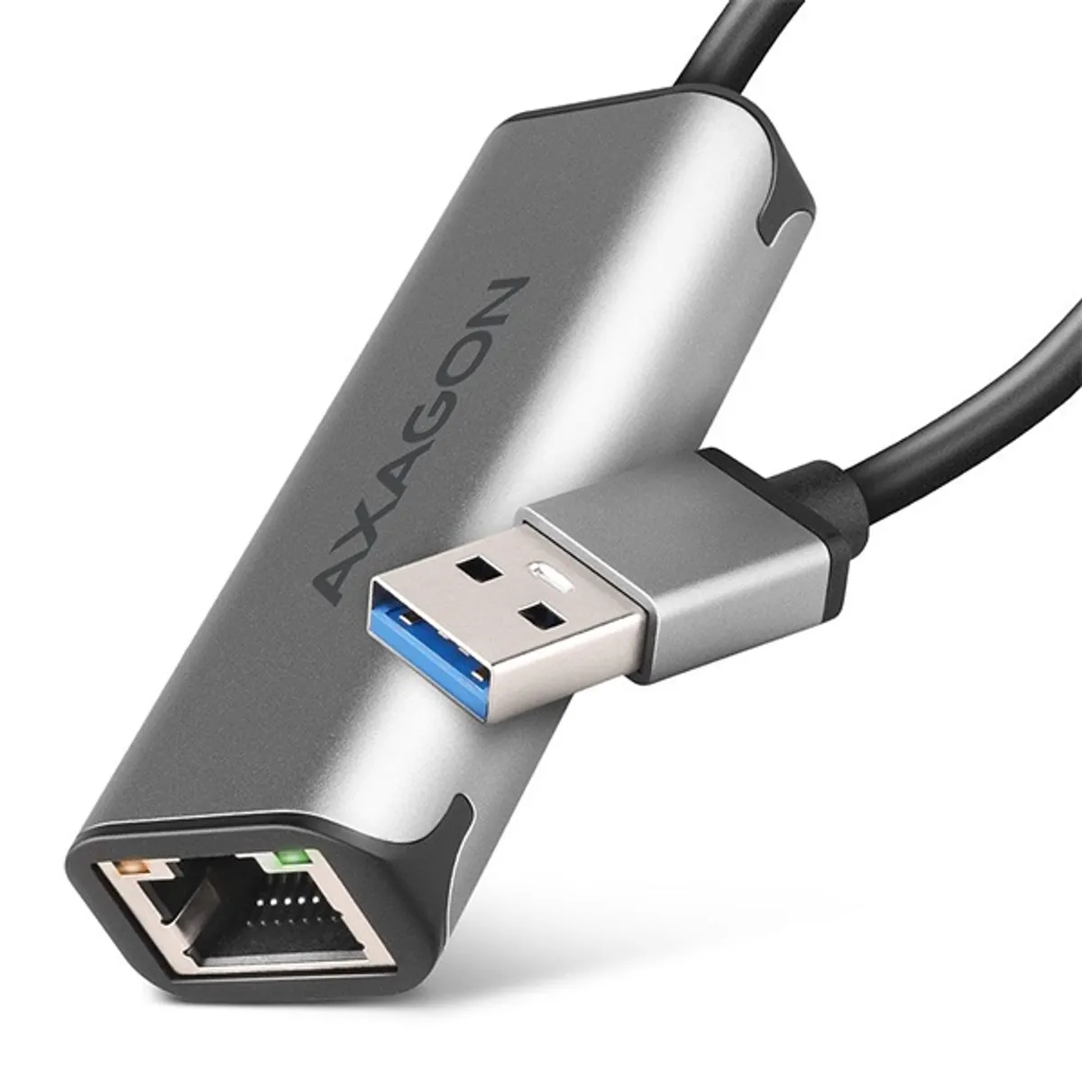 AXAGON ADE-25R 2,5Gbps USB-A RJ-45 külső hálózati adapter alumínium ház 15 cm #1