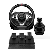 Genius 31620005400 SpeedMaster X1 900-270 fok kormány, 3 pedál, 12 gomb, PC PS3 PS4 Xbox One, 180 cm fekete #2