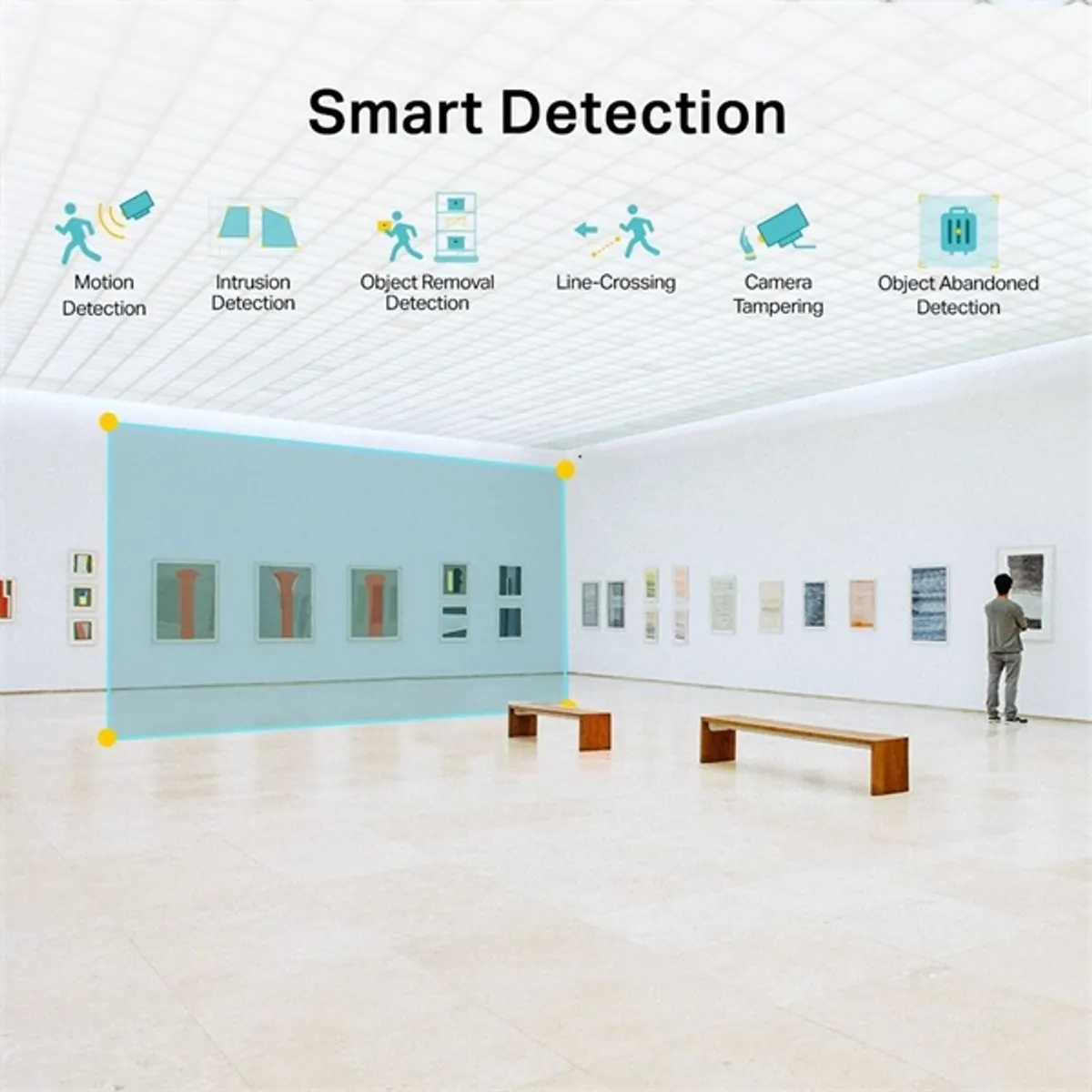 TP-LINK VIGI C420I 2,8mm 2,00 MP Turret beltéri PoE H265 DWDR WDR 88° mozgásérzékelés #6