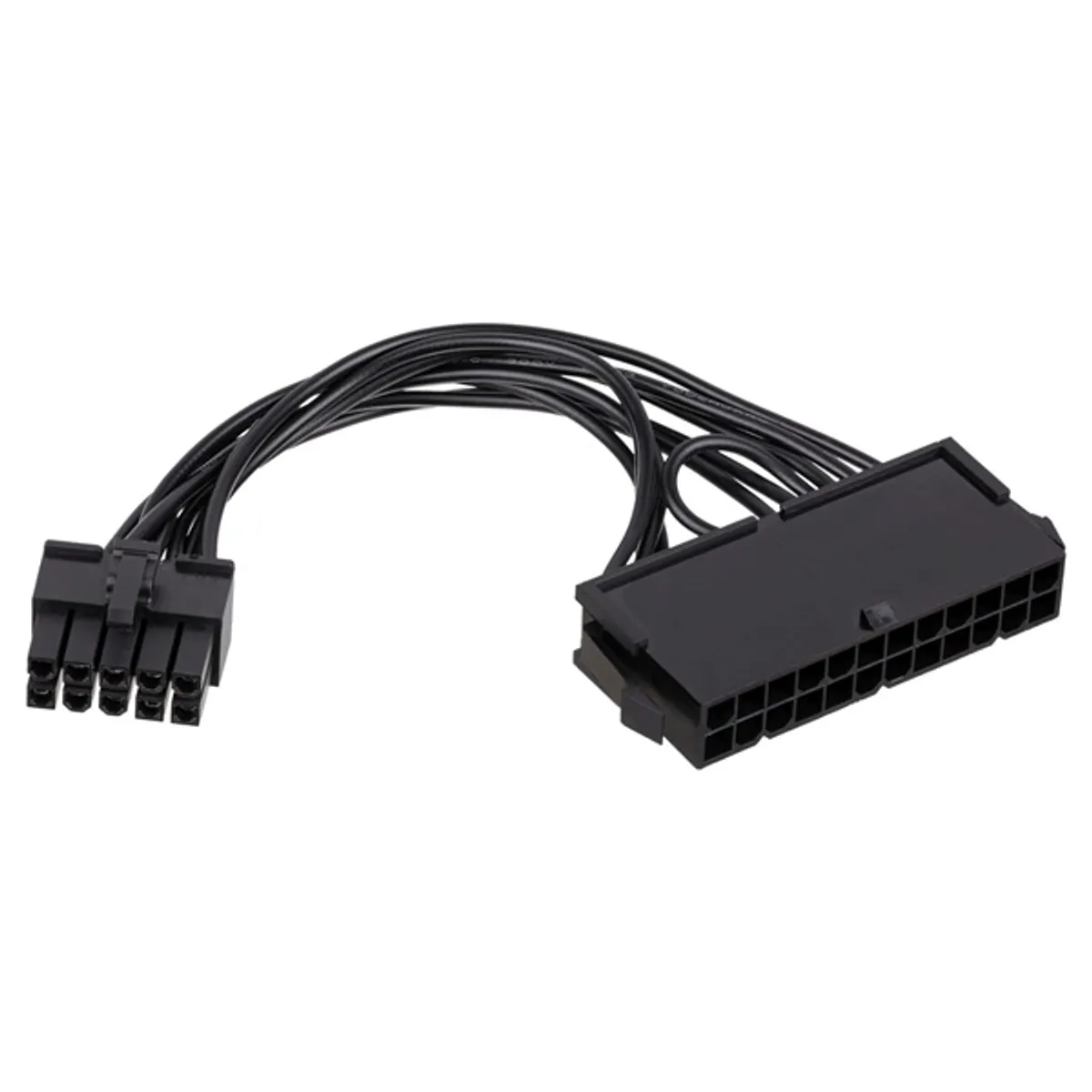 AKYGA AK-CA-76 adapter 24-pin m 10-pin f 10 cm P1 fekete #1