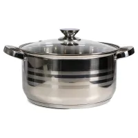 TOO LP-7170-7L lábas fedővel rozsdamentes 7,2 L 26 cm