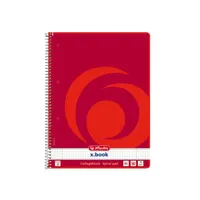 HERLITZ 11163946 Spirálfüzet A4 160lapos kockás perforált