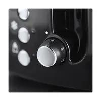 Russell Hobbs 23320036002 Textures Plusz fekete 2 szeletes kenyérpirító 850 W automatikus szeletkiemelés morzsatálca zsemlemelegítő #6