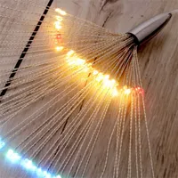 IRIS 250-04 tűzijáték stílusú fényfüzér LED integrált 120 LED több színű napelemes IPX3 206 cm hosszú #4