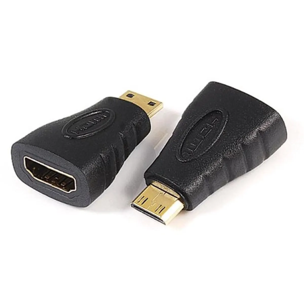SBOX AD.HDMI-MINI-R HDMI női - mini HDMI adapter Fekete Arany Csatlakozó 1 Mini HDMI Csatlakozó 2 Mini HDMI #1