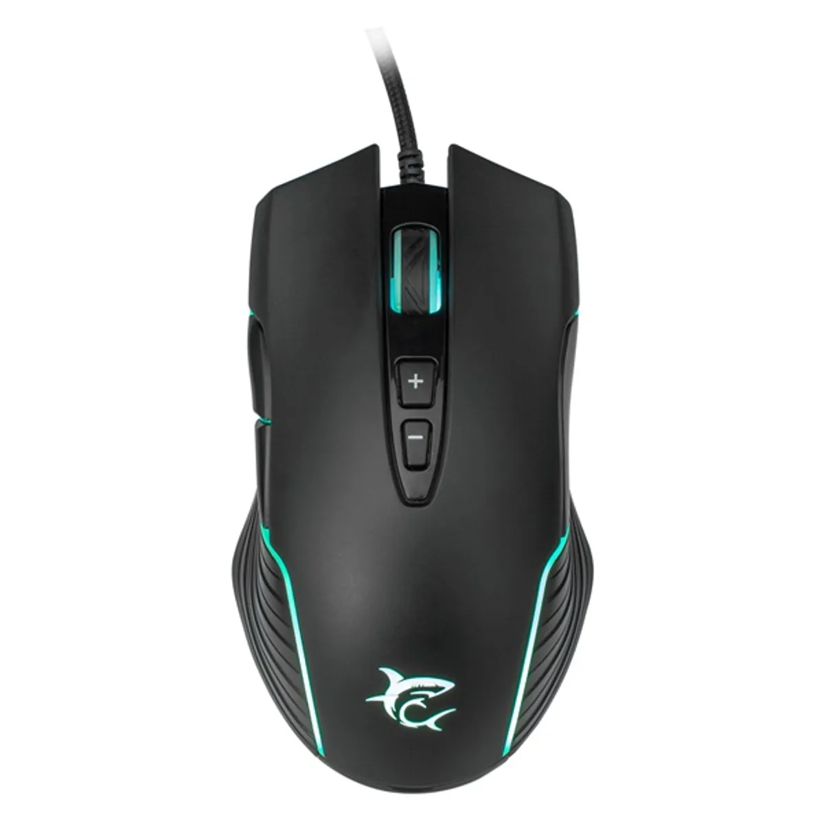 White Shark WS GM-5003 AZARAH GM-5003 6400 dpi 7 gombos fekete usb 2.0 optikai rgb #2
