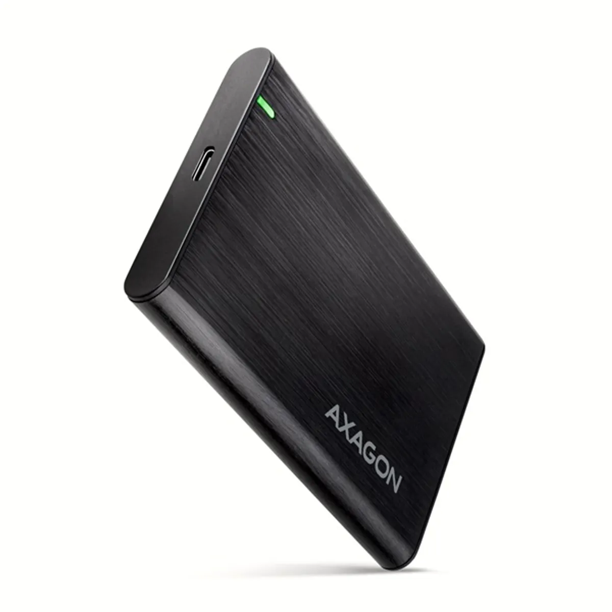 AXAGON EE25-A6C külső 2,5" HDD és SSD ház alumínium fekete USB-C 3.2 Gen1 #1